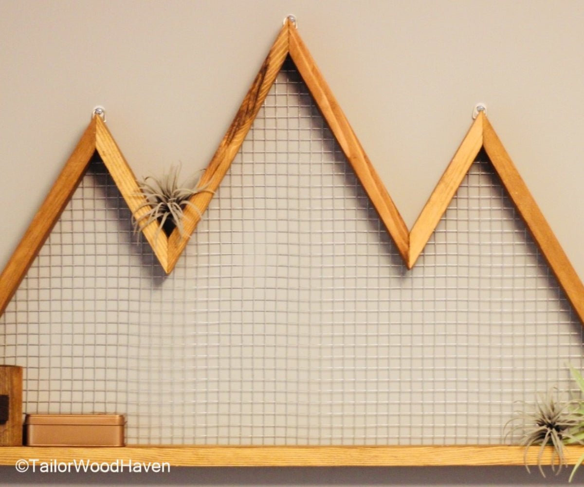 How to Make Wood Mountain Wall Art: A Step-by-Step DIY Guide