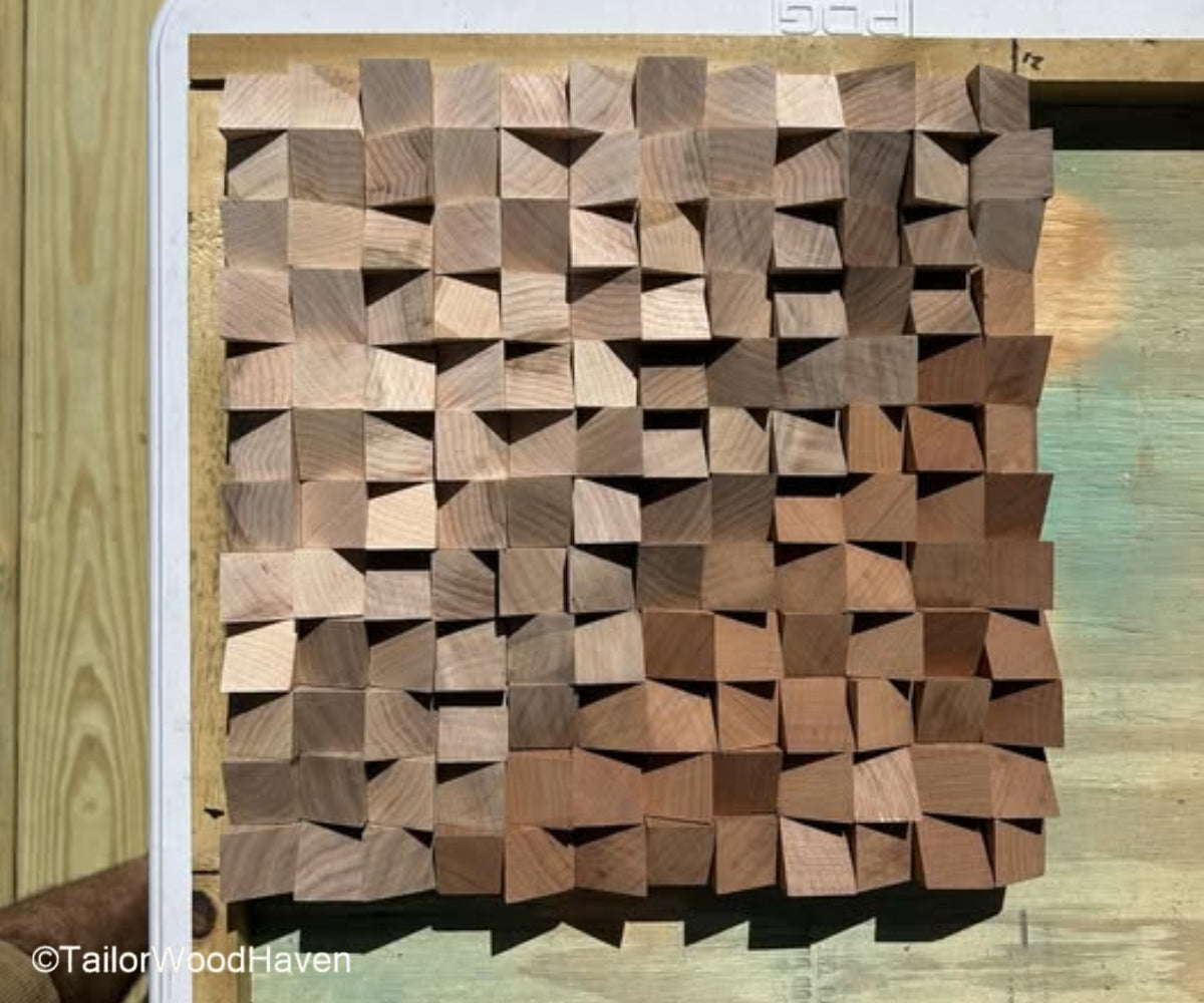 How to Make Wood Block Wall Art: A Step-by-Step DIY Guide