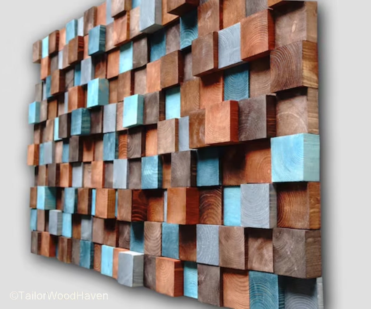 How to Make Wood Mosaic Wall Art: A Step-by-Step DIY Guide