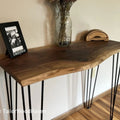 DIY Live Edge Console Table: Step by Step Guide
