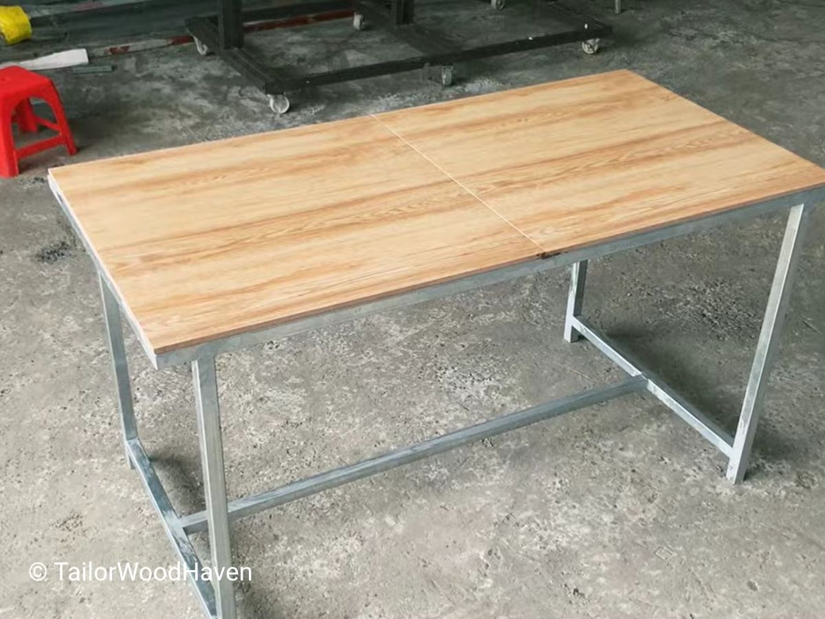 DIY Metal and Wood Coffee Table - No Welding Required