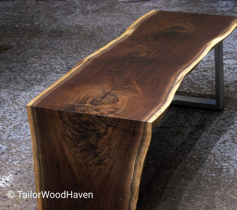 DIY Live Edge Waterfall Table: Step by Step Guide