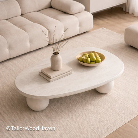 How to Decorate an Oval Coffee Table: 15 Modern Styling Ideas for Your Home