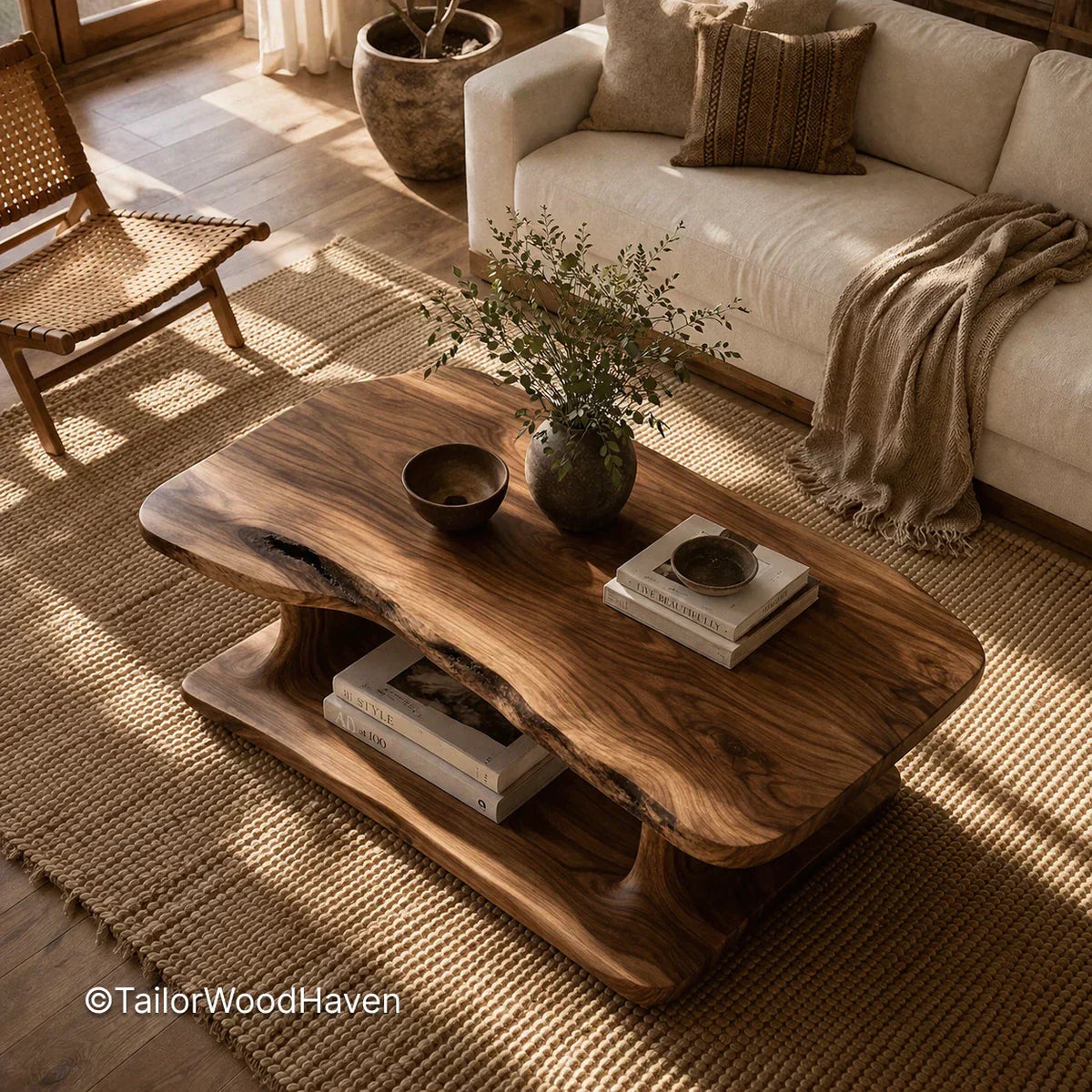 10 Fresh Wood Coffee Table Decor Ideas to Elevate Your Living Room