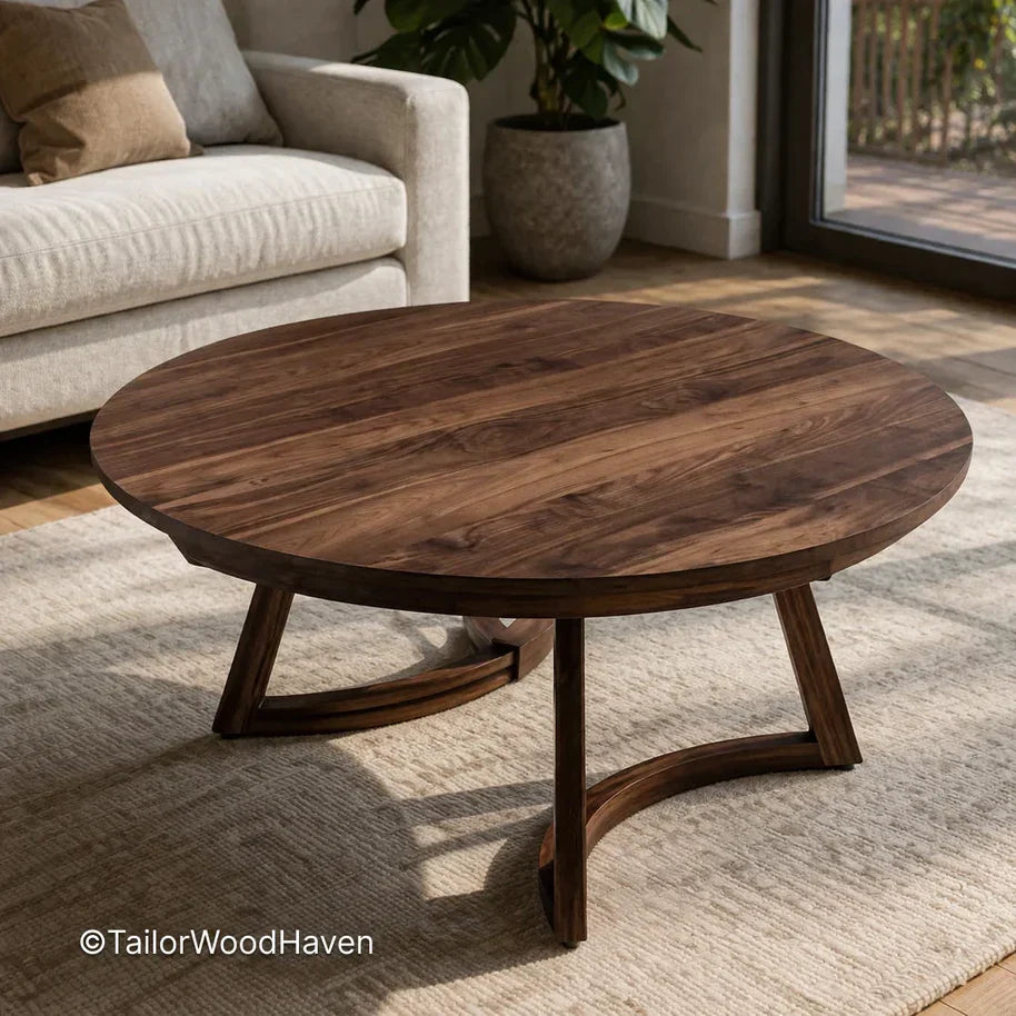 Round Coffee Table With Sectional: Size, Style, and Placement Tips