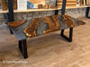 How to Make a Resin and Wood Coffee Table with Basic Hand Tools