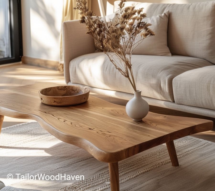 How to Style a Live Edge Coffee Table: 6 Easy Decor Ideas