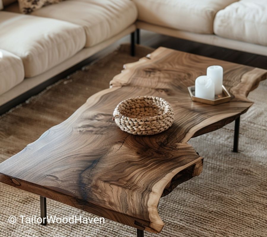 Live Edge Coffee Table DIY: How to Make One Step by Step
