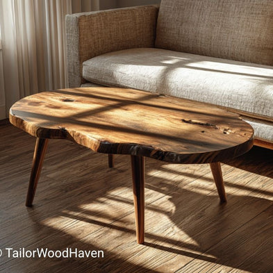Rustic vs Modern Live Edge Coffee Table: Which One Should You Choose?