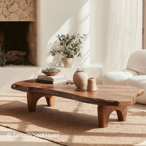 Walnut vs Oak Live Edge Coffee Table: Which One Should You Choose?