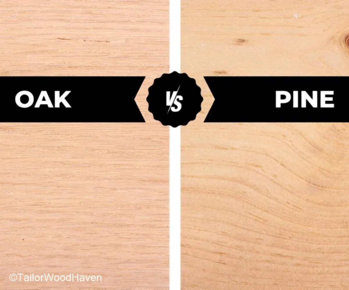 Pine vs Oak for Wood Art: A Detailed Comparison