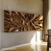Elegant Wood Carved Wall Art for Living Room: Timeless Style for Your Space