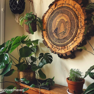 How to Make Wood Wall Art from Wooden Slices: A Step-by-Step DIY Guide