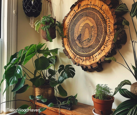 How to Make Wood Wall Art from Wooden Slices: A Step-by-Step DIY Guide