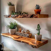 How to Hang Floating Shelves Without Drilling