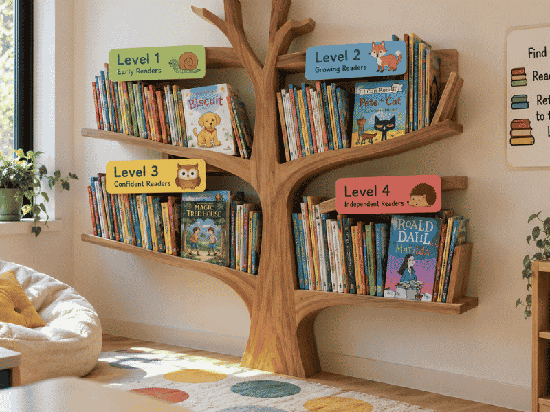 Classroom Tree Bookshelf: How to Choose and Style One for a Reading Space