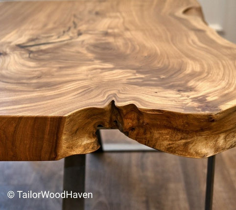 How to Finish a Live Edge Slab Step by Step