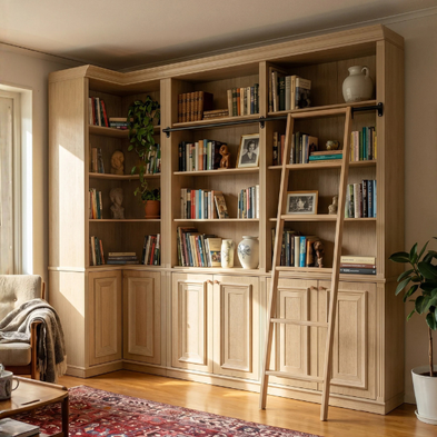 How to Choose a Large Wood Bookshelf for Your Home