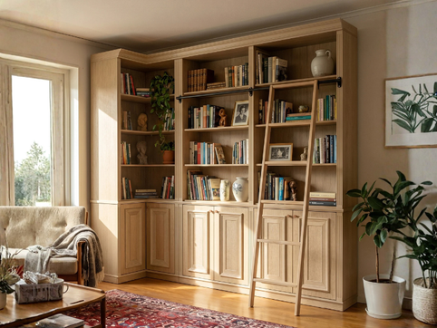 How to Choose a Large Wood Bookshelf for Your Home