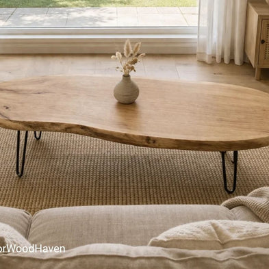 Live Edge Coffee Table vs Regular Coffee Table: Which One Should You Choose?