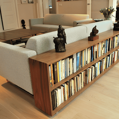 Bookshelves Behind Sofa: 15+ Smart Ideas for a More Functional Living Room
