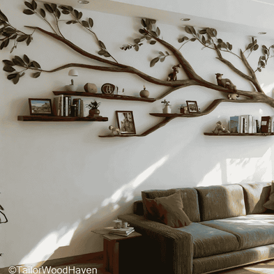 mordern wood bookshelf
