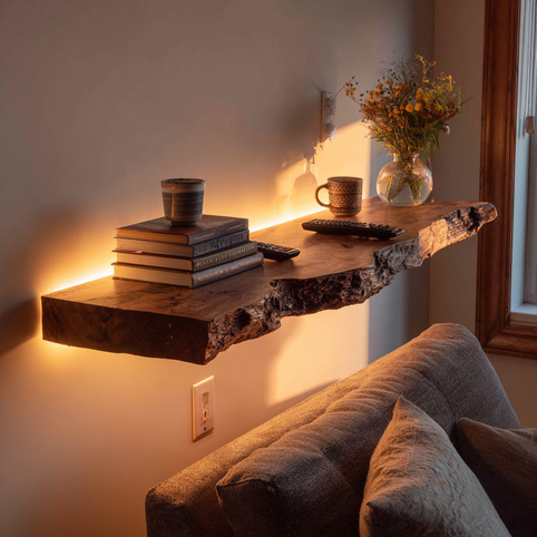 Décor 101: How to Stagger Floating Shelves
