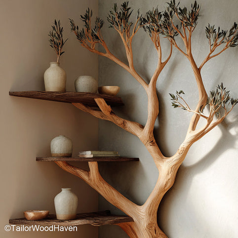 Tree Bookshelf Ideas for Small Spaces: Creative & Compact Designs
