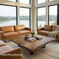 What Color Coffee Table With a Brown Couch?