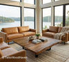 What Color Coffee Table With a Brown Couch?