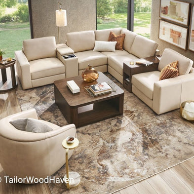 What Shape Coffee Table Is Best for a Sectional?