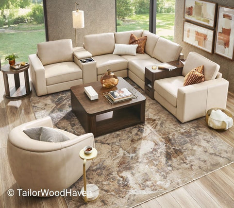 What Shape Coffee Table Is Best for a Sectional?