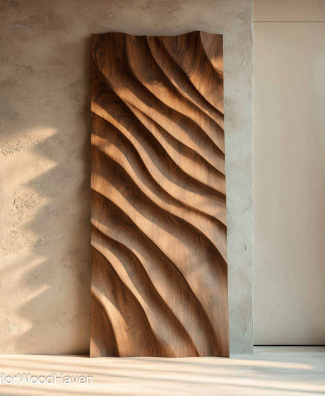 Carved Wood Wall Art