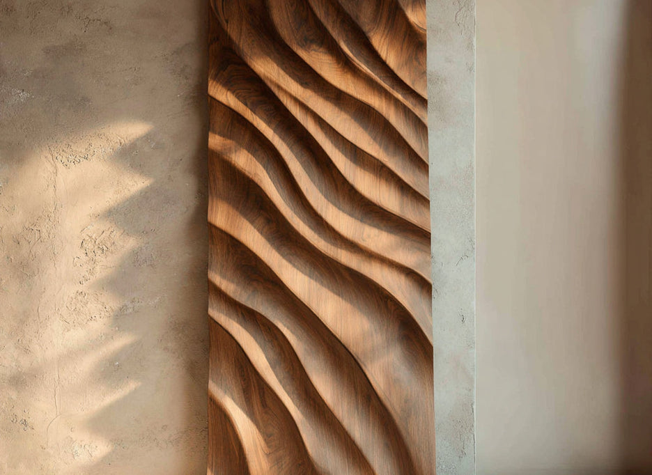 Carved Wood Wall Art