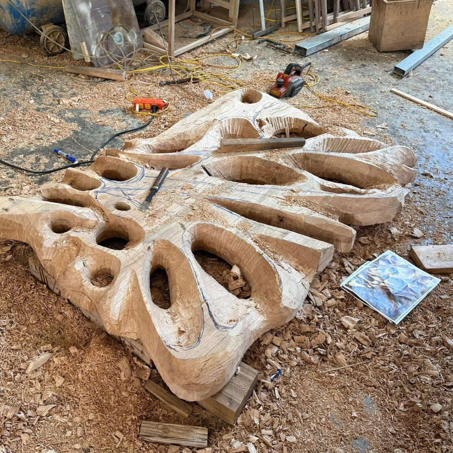 Rough carving