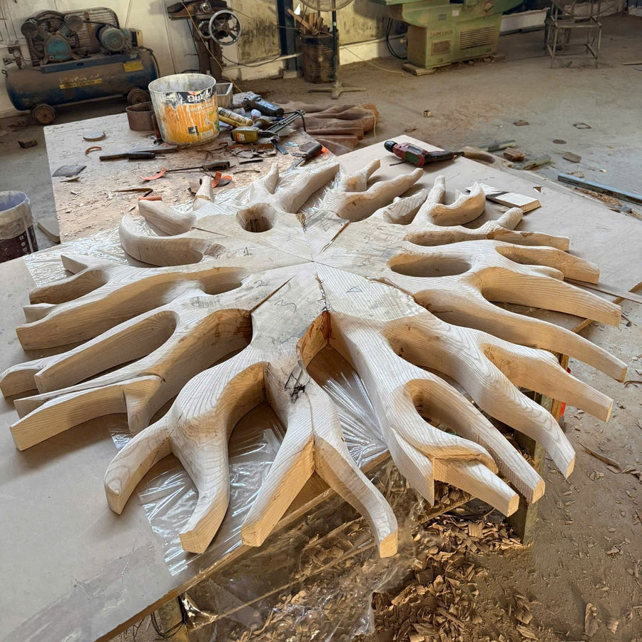 Rough carving
