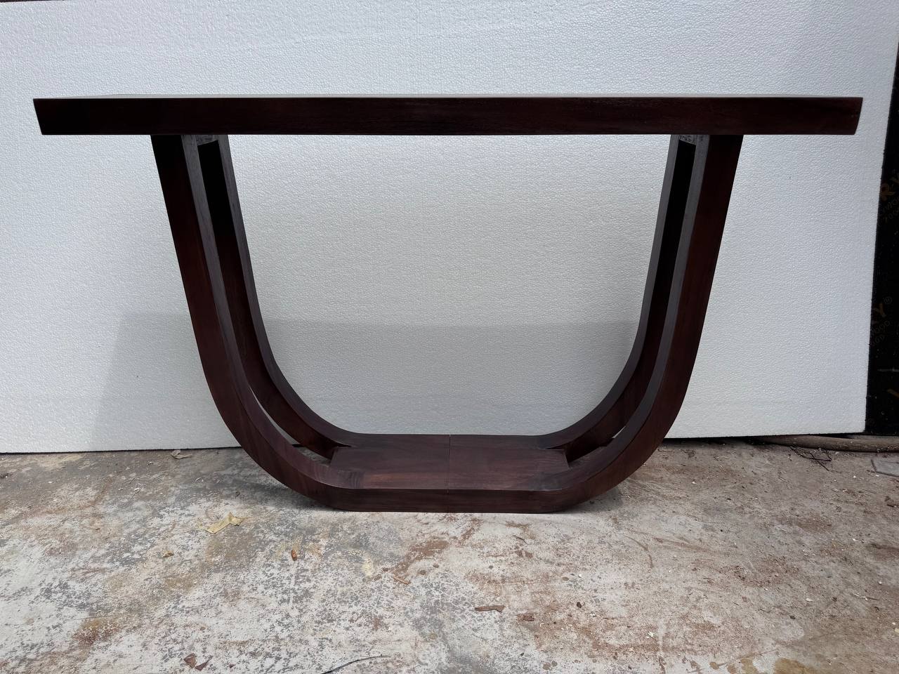 Customized console table for Mr. Edgar