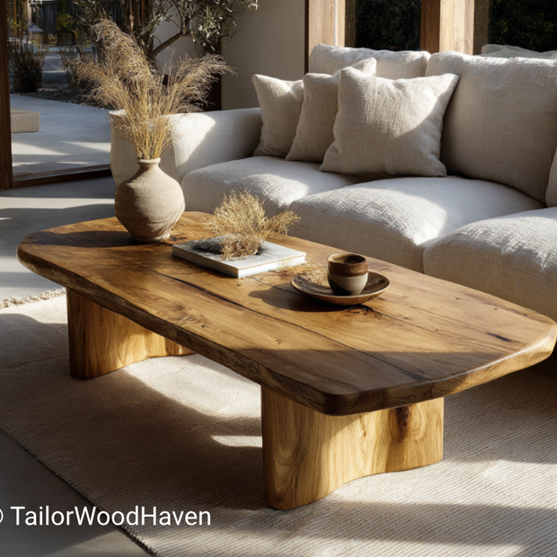 Live Edge Cherry Coffee Table