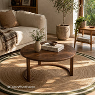 Little Round Coffee Table – Compact Living Room Table
