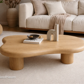 Small Oval Coffee Table – Compact Living Room Table