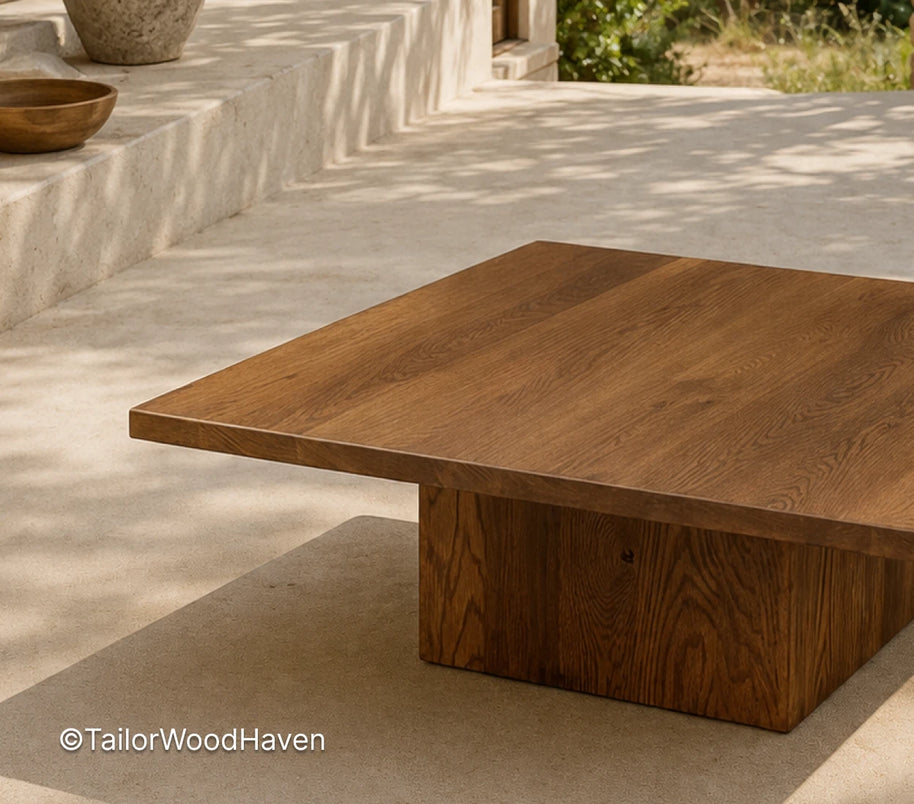 Circular Outdoor Coffee Table – Patio Living Table