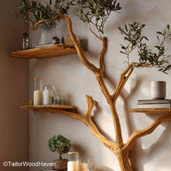 Small Tree Bookshelf Compact Tree Shaped Bookshelf Ideal for Apartments, Kids’ Rooms, or Tight Spaces