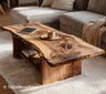 Rustic Coffee Table with Storage