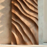 Wall Art from Wood Natural Wall Art Piece Handcrafted from Solid Wood for Rustic and Textured Decor Themes
