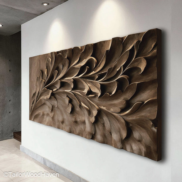 Wall Decoration from Wood Handcrafted Wooden Wall Art for Natural, Rustic, or Modern Home Styling