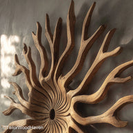 Driftwood Wall Decor Unique Wooden Wall Decor Made from Natural Driftwood for Coastal or Organic Style Rooms