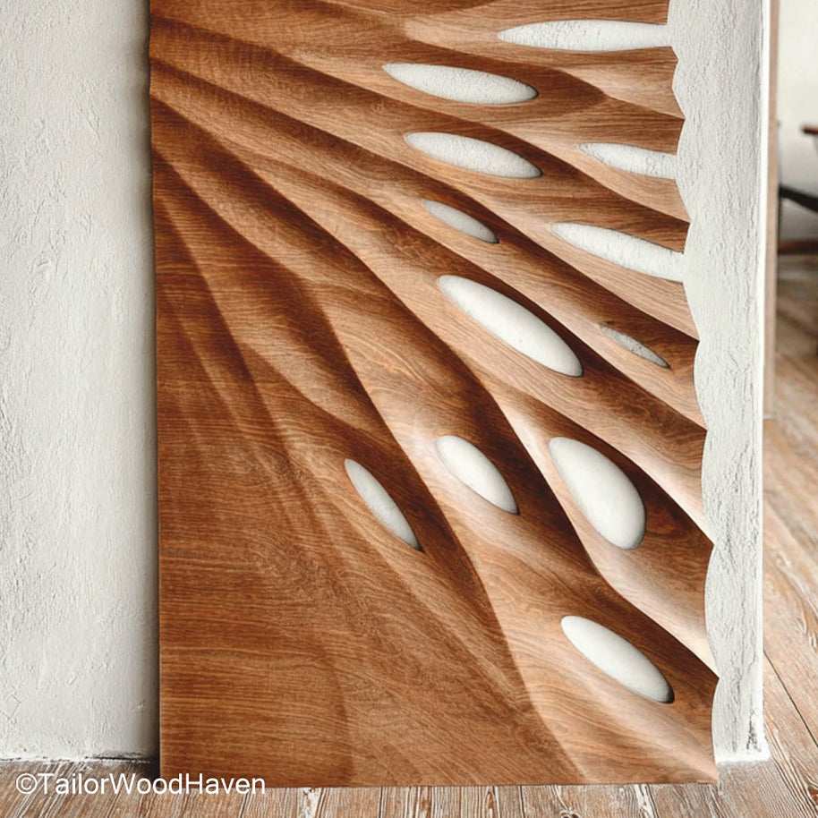 Wood on Wall Decor Decorative Wood Art Designed to Hang on Walls for Rustic, Farmhouse, or Contemporary Spaces