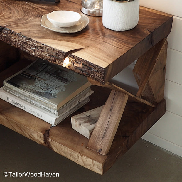 Floating Nightstand Small made with a compact wood frame and floating wall attachment, perfect for narrow bedrooms or guest rooms needing storage