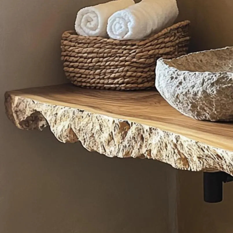 Rustic Farmhouse Bathroom Vanity – Handmade & Durable