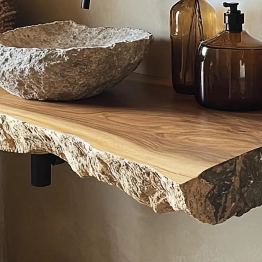 Rustic Farmhouse Bathroom Vanity – Handmade & Durable